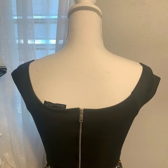 Zara White and Black Collection Cropped Top - Picture 7 of 8